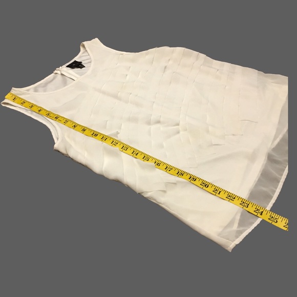 🖐️Worthington Layered Tank Top, Off White, sz Medium - Picture 7 of 16